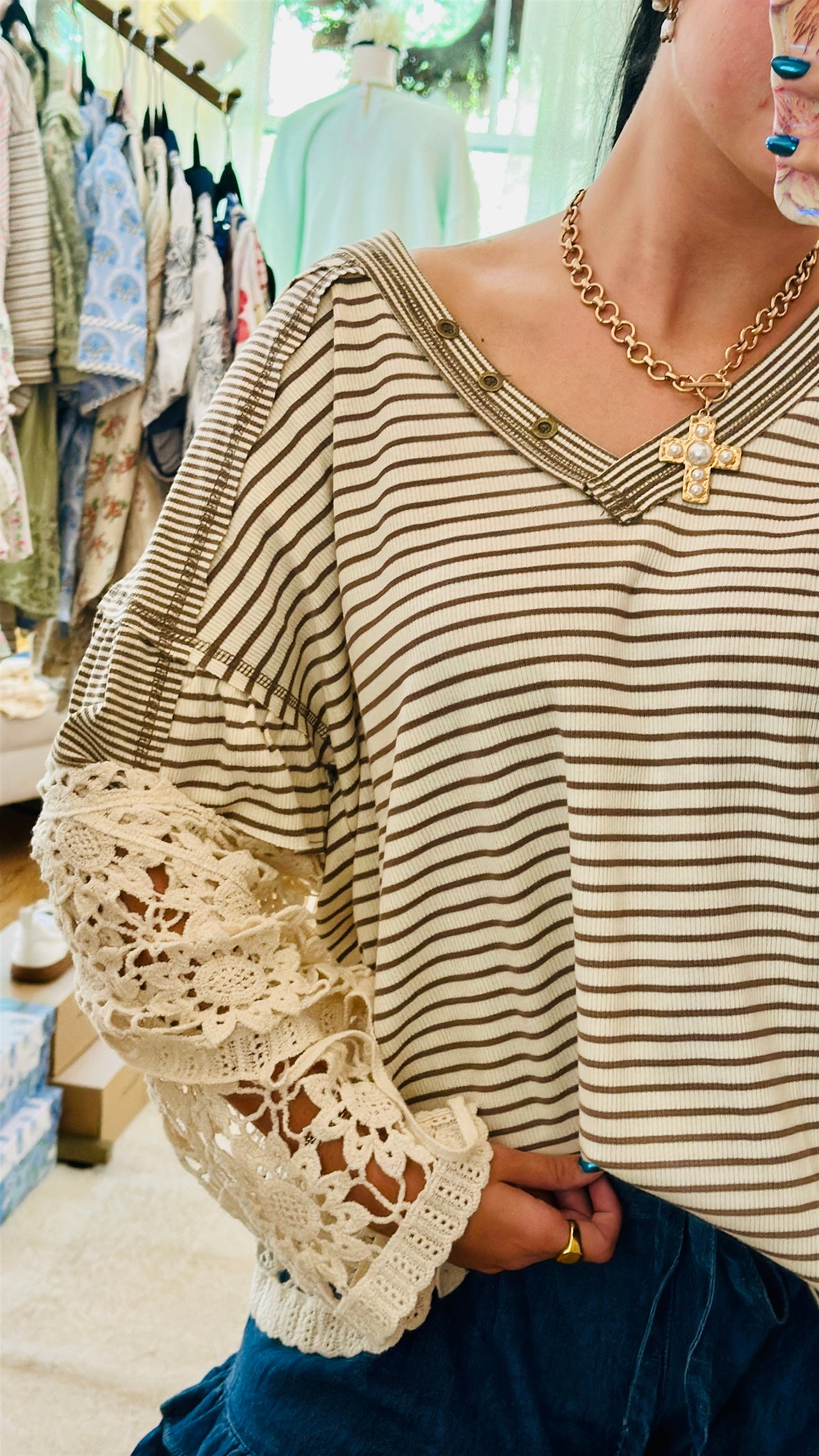 The Hadley Flutter Sleeve Top