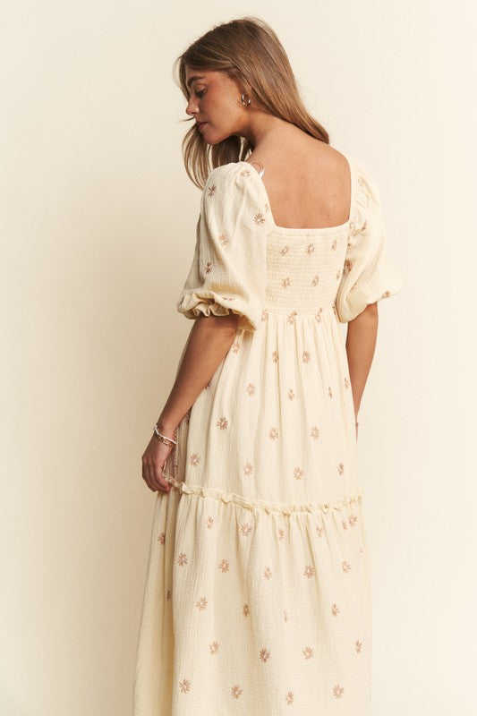 Field of Flowers Maxi Dress