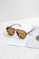 Retro Square Frame Sunglasses