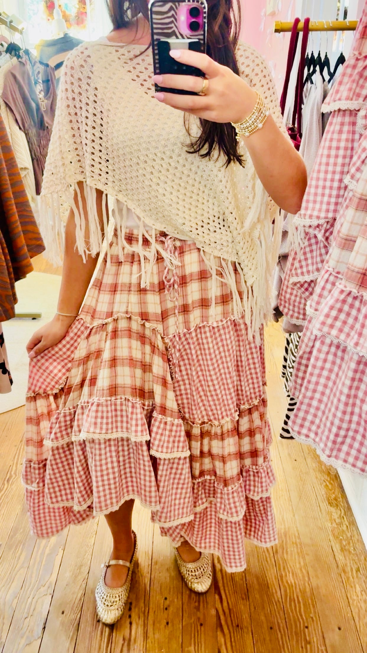 Rustic Romance Maxi Skirt