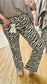 Brown Safari Denim Pants