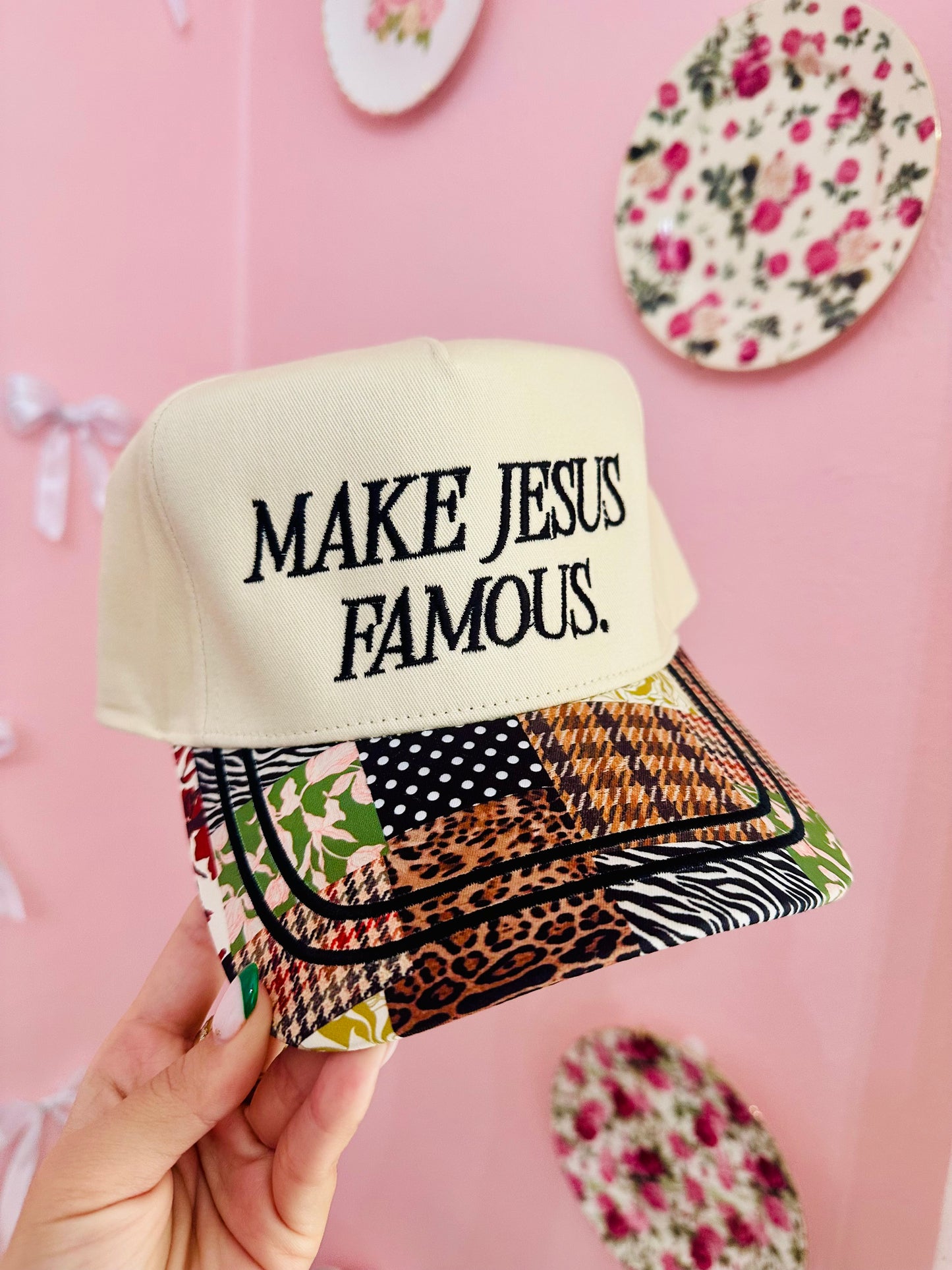 Make Jesus Famous Trucker Hat