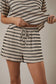 Expresso Stripe Shorts