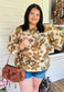 PLUS-Golden Garden Blouse