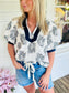 Sweet Magnolia Bloom Top