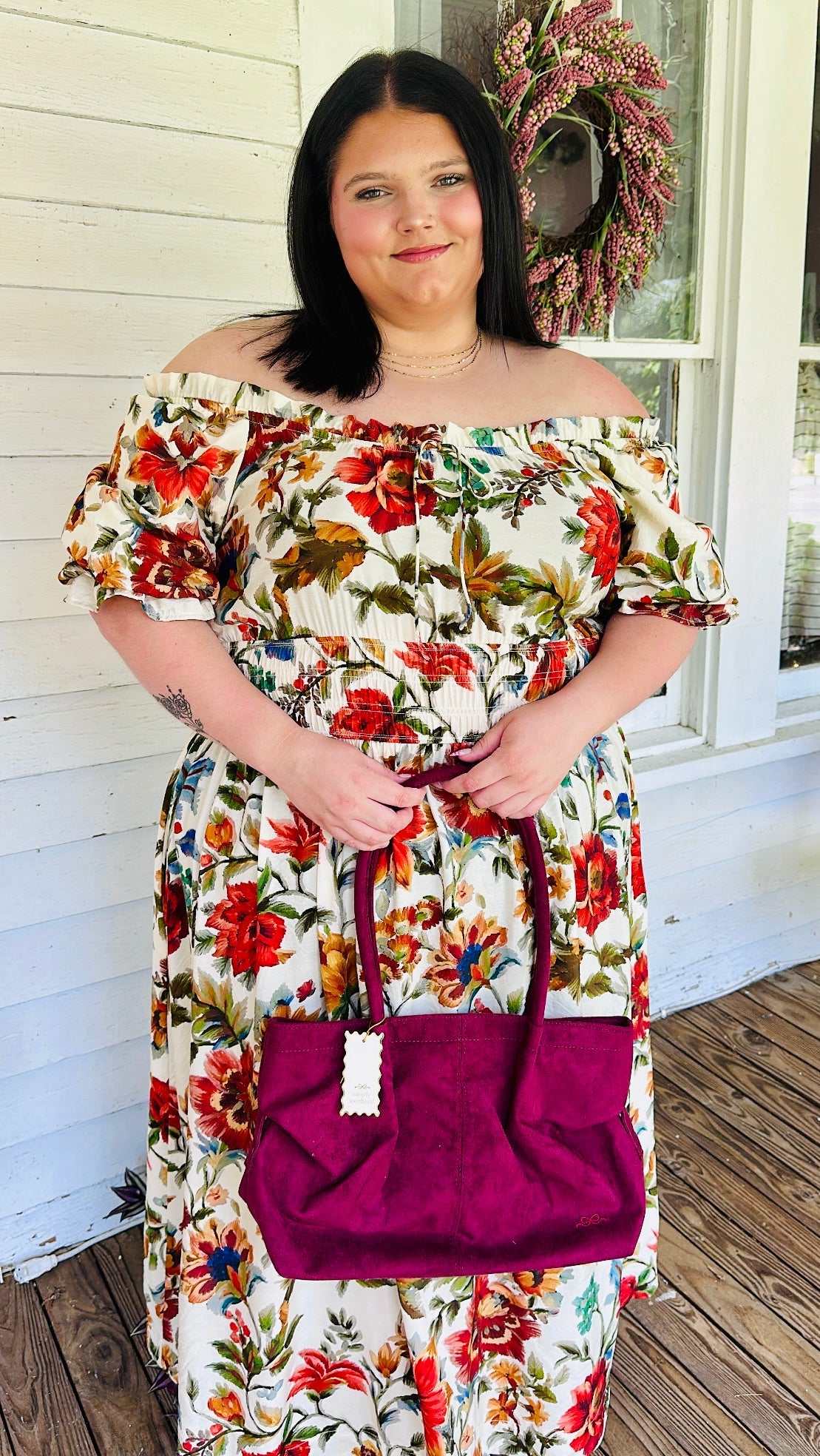Simply Southern Aubrey Sued Bag