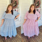PLUS- Sugar & Sky Midi Dress