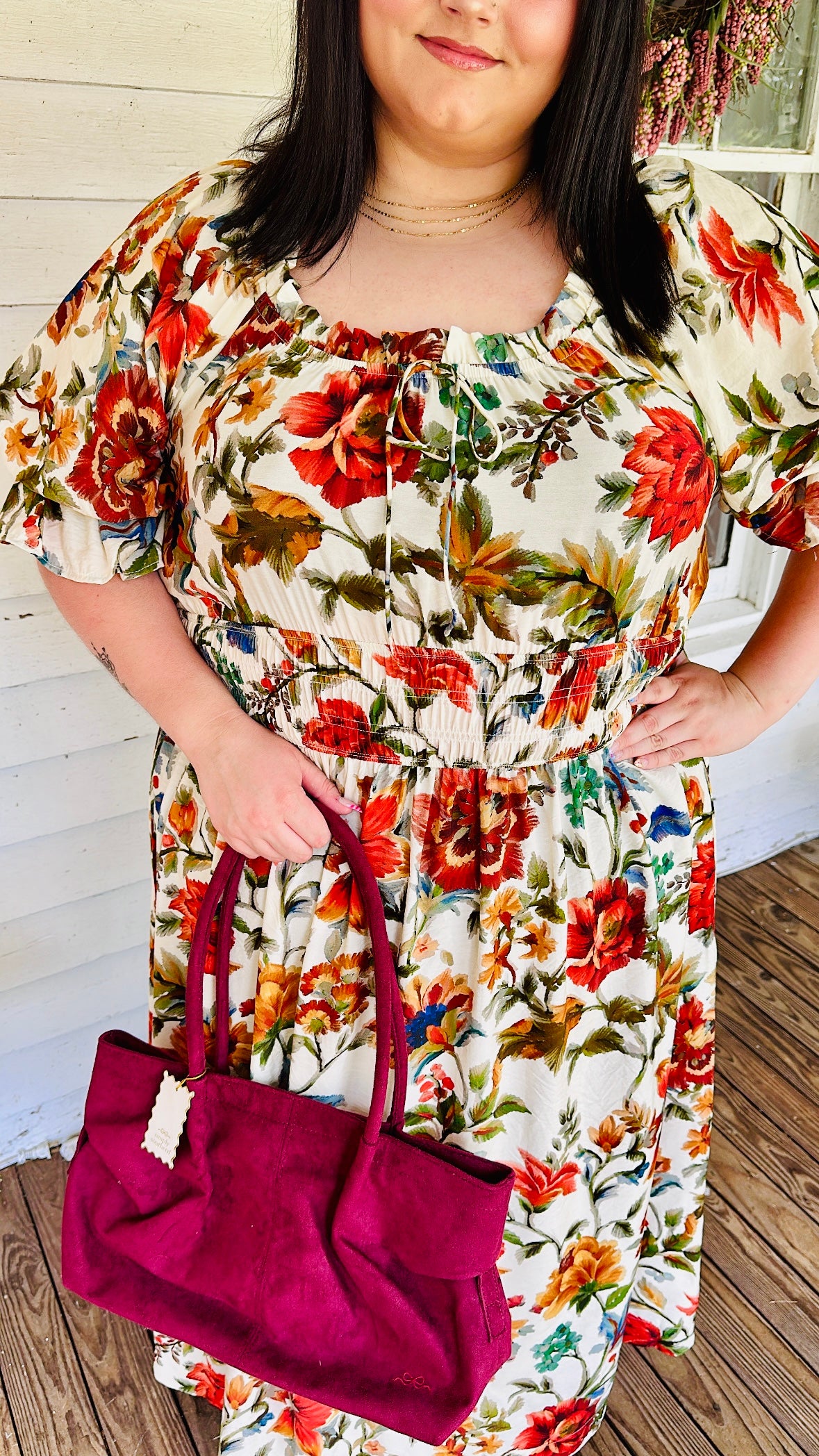 PLUS-Blooming Beauty Dress