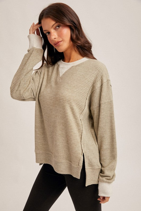 Brush Thermal Crew Neck Pullover