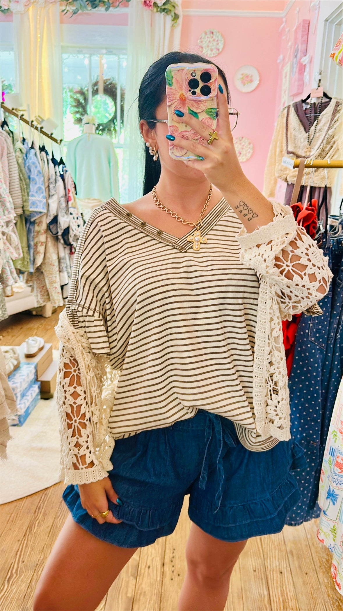 The Hadley Flutter Sleeve Top