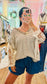 The Hadley Flutter Sleeve Top