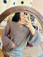 Distressed Knitted Sweater
