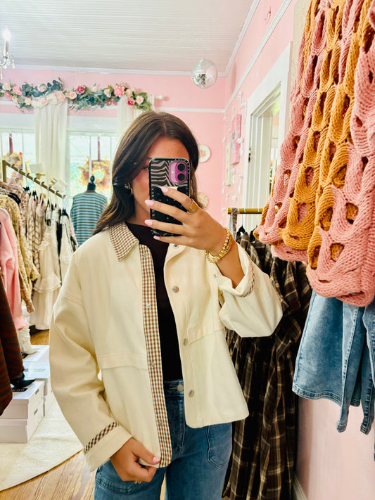 Gingham Jacket