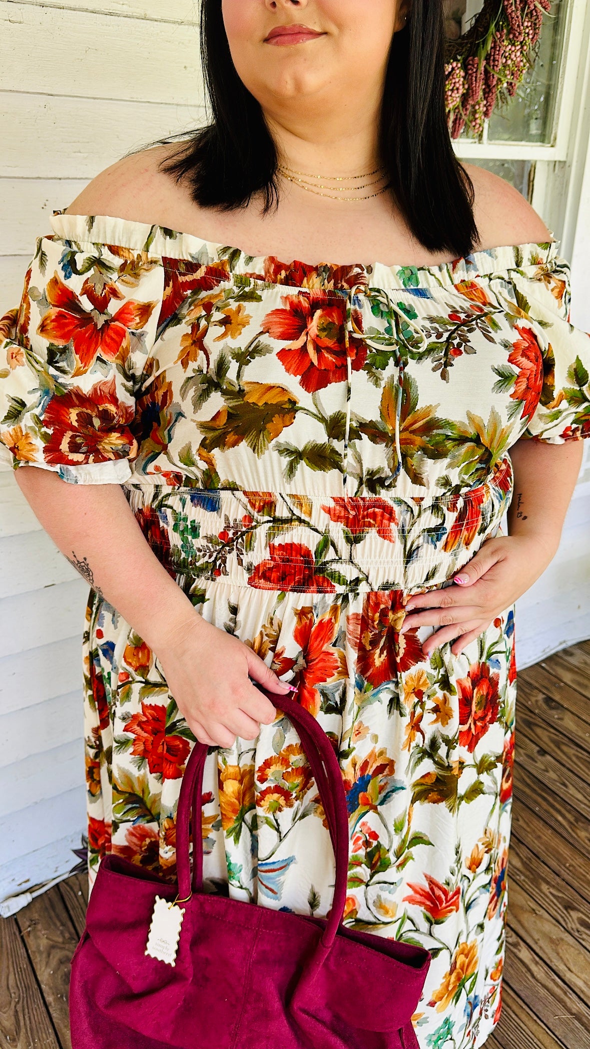 PLUS-Blooming Beauty Dress