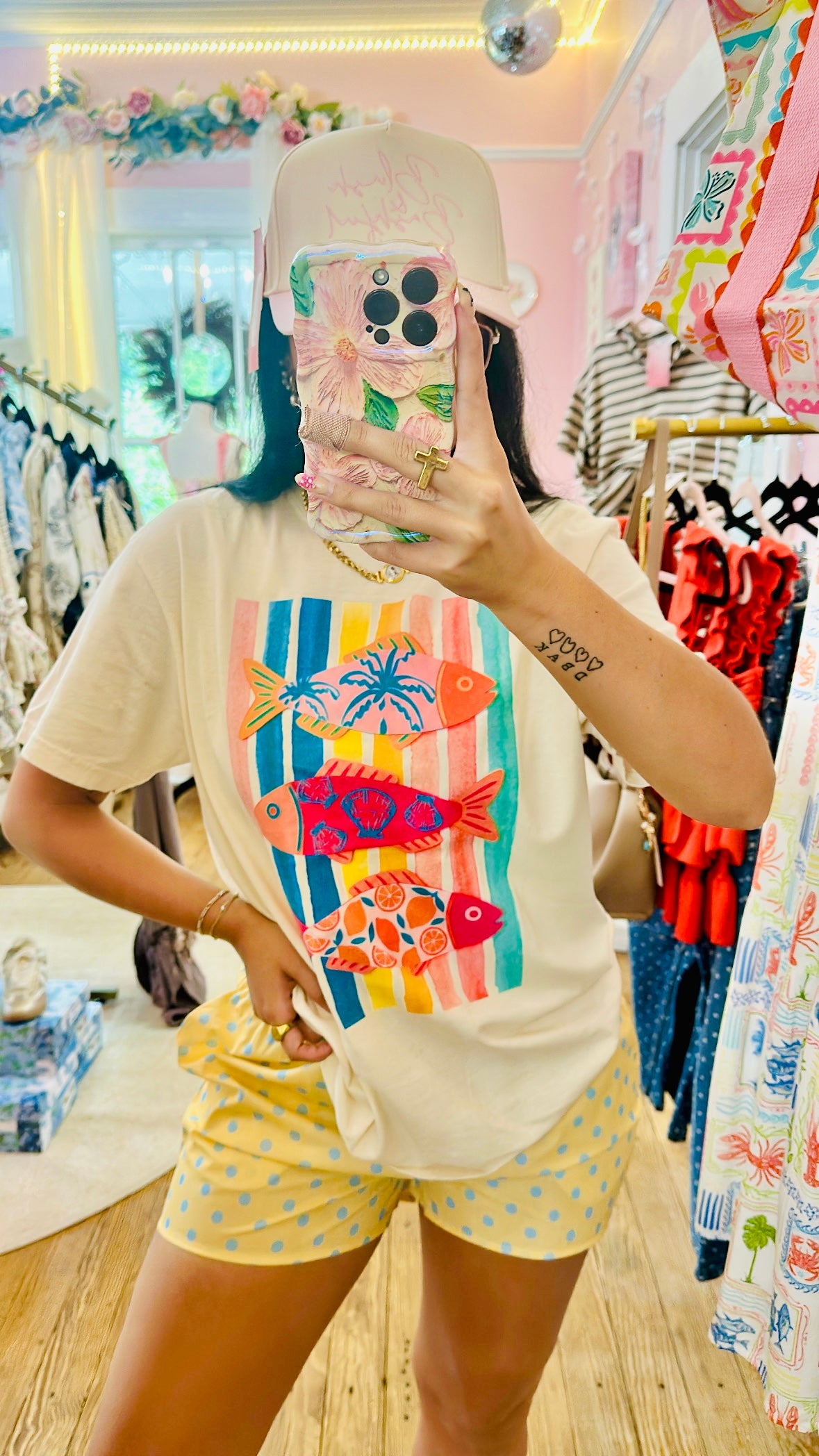 Vibrant Fish Tee