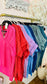 Raised Rib Short Sleeve