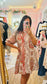 Blush-berry Paisley Dress