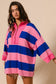 Neon Striped Pullover