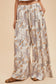 Patchwork Knit Pants