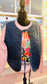Denim Bow Vest