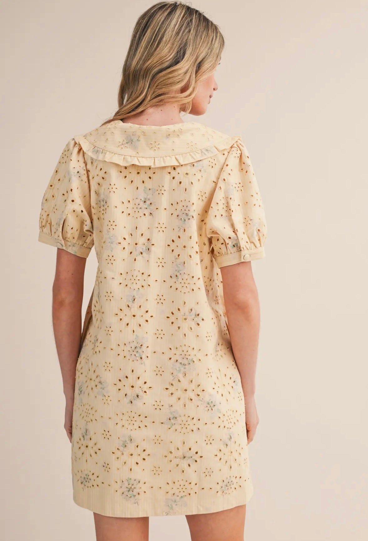 Lemon Sugar Mini Dress