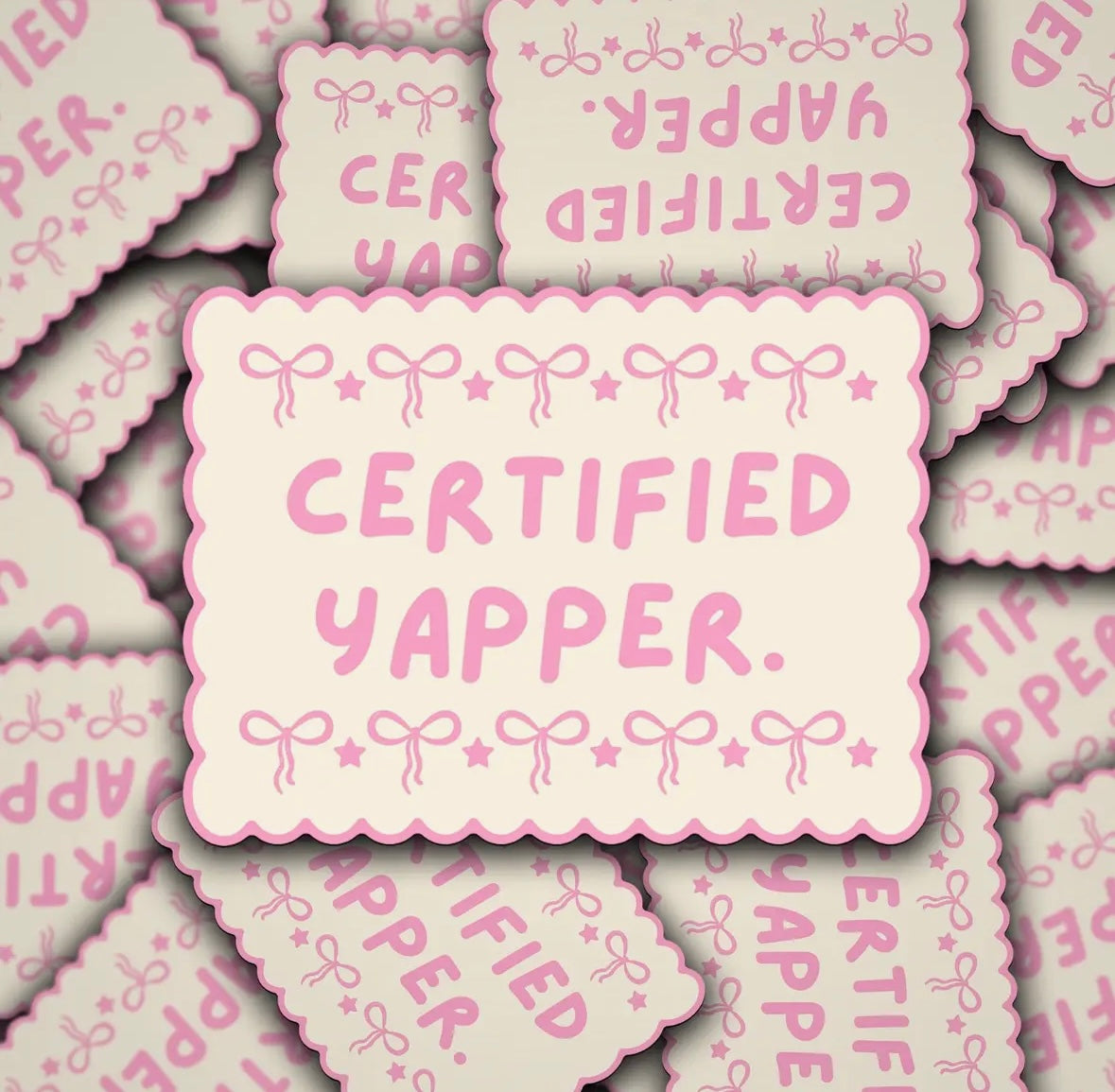 Certified Yapper Sticker