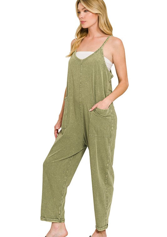 Acid Wash Overalls