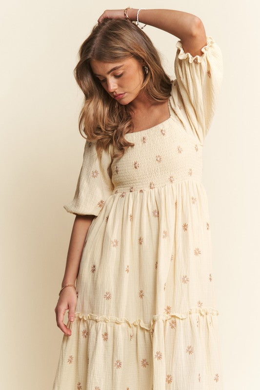 Field of Flowers Maxi Dress