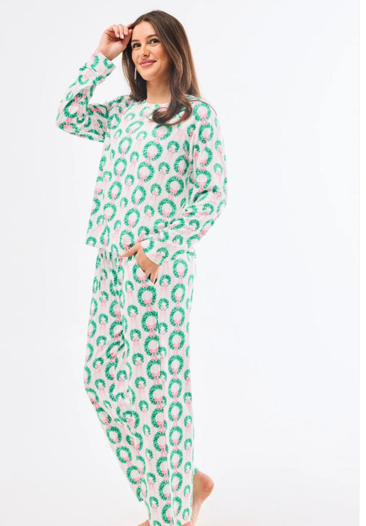 Mary Square Christmas Wreath PJ’s