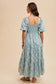 Cotton Floral Maxi Dress