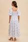 Cotton Floral Maxi Dress