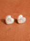 Pearl Heart Stud