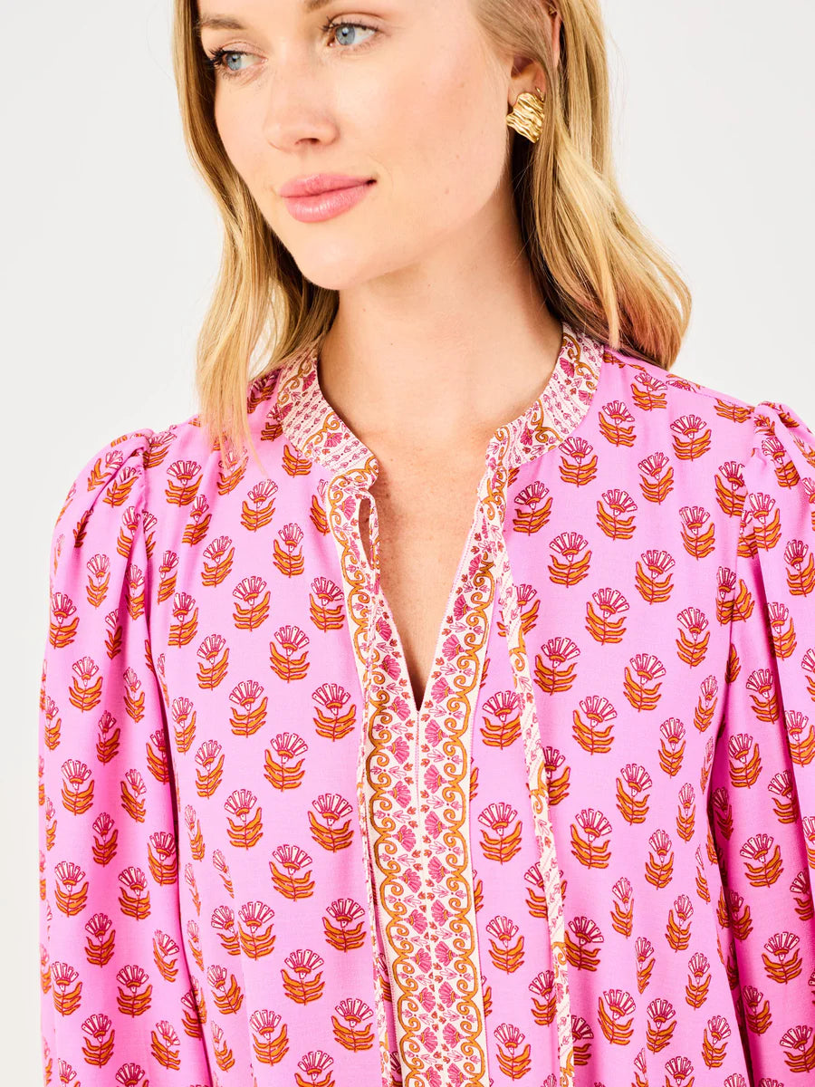 PLUS- Mary Square Natasha Floral Dress