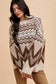Fairisle Loose Fit Sweater