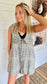 Oversized Leopard Print Romper