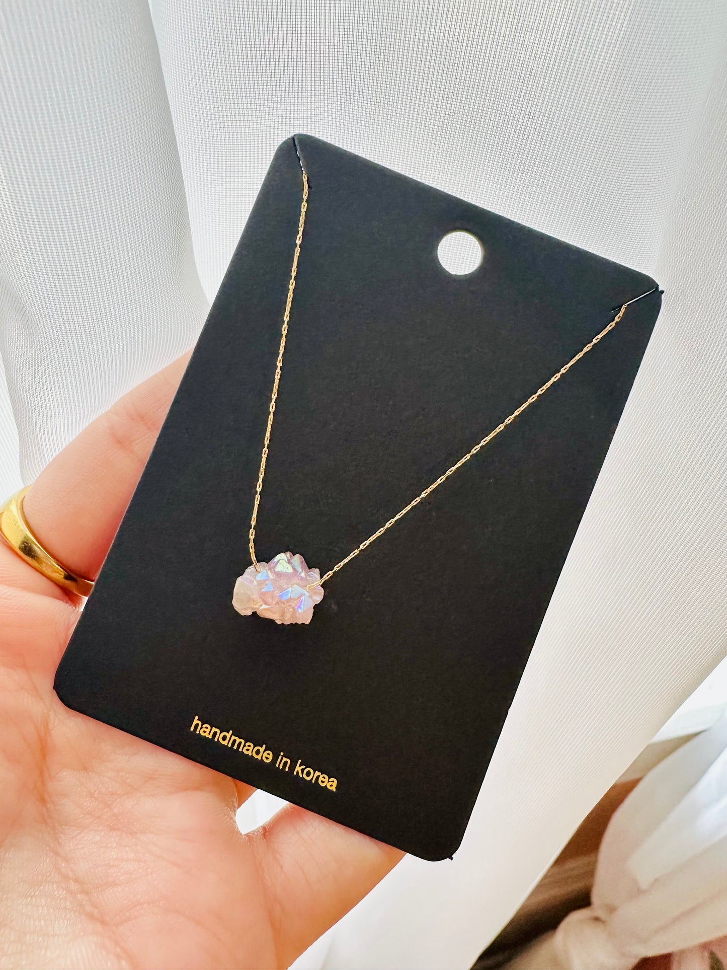 Gemstone Pendant Necklace