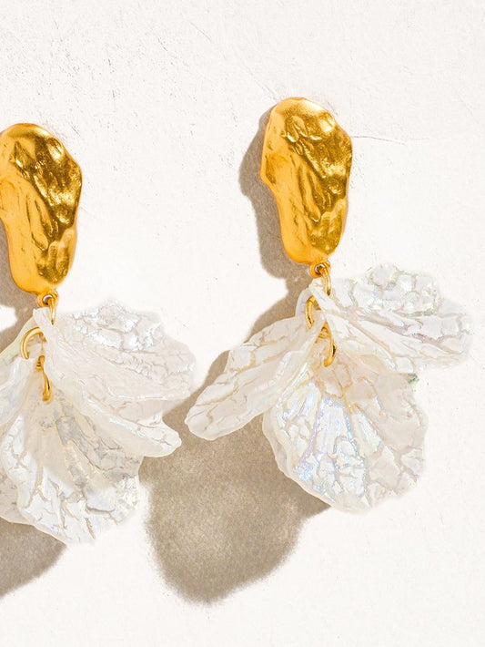 Boho Floral Dangle Earrings