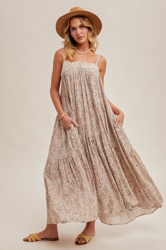 Aztec Maxi Dress