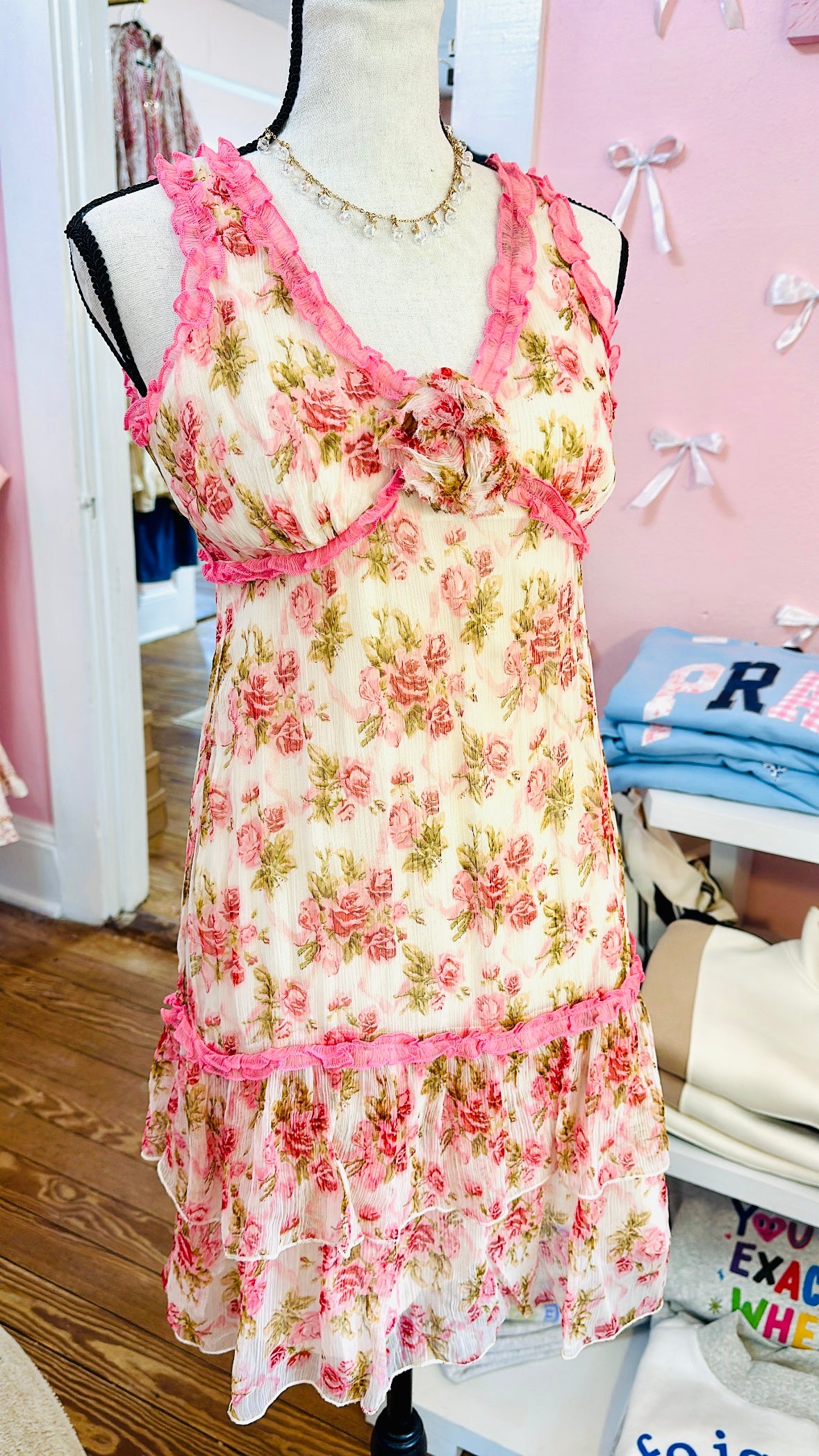 Rosé All Day Mini Dress