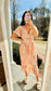 Blushing Meadow Midi Dress