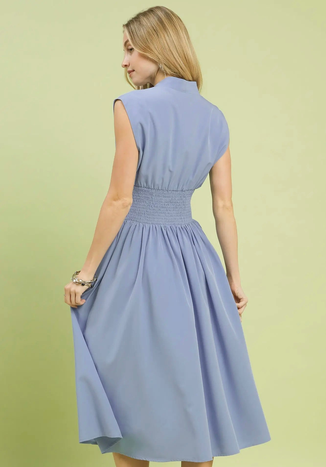 The Timeless Zip Midi Dress