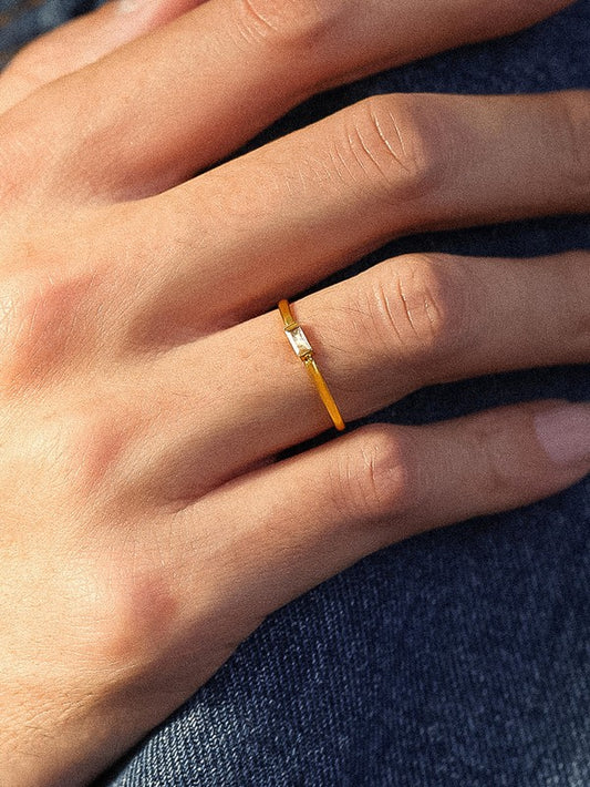 Minimalist Thin Band Ring