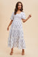 Cotton Floral Maxi Dress