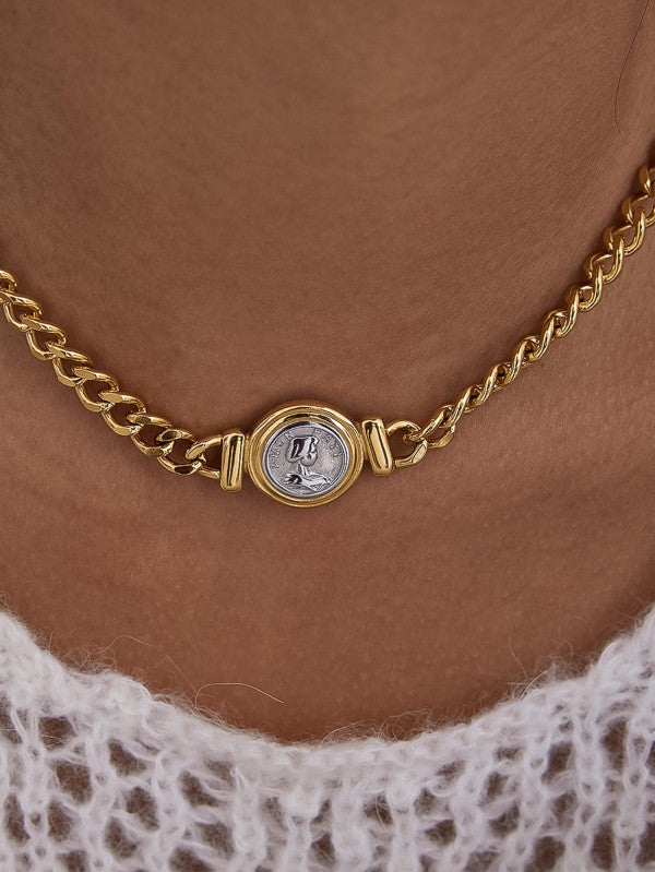 Old Times Pendant Necklace