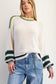 Color Mix Knitted Sweater