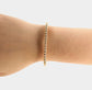 Beaded Blondes-4mm Gold Bracelet