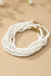 Glass Bead Stretch Bracelet