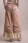 Cinched Ruffle Bloomer Pants
