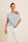 One Shoulder Sweater Top
