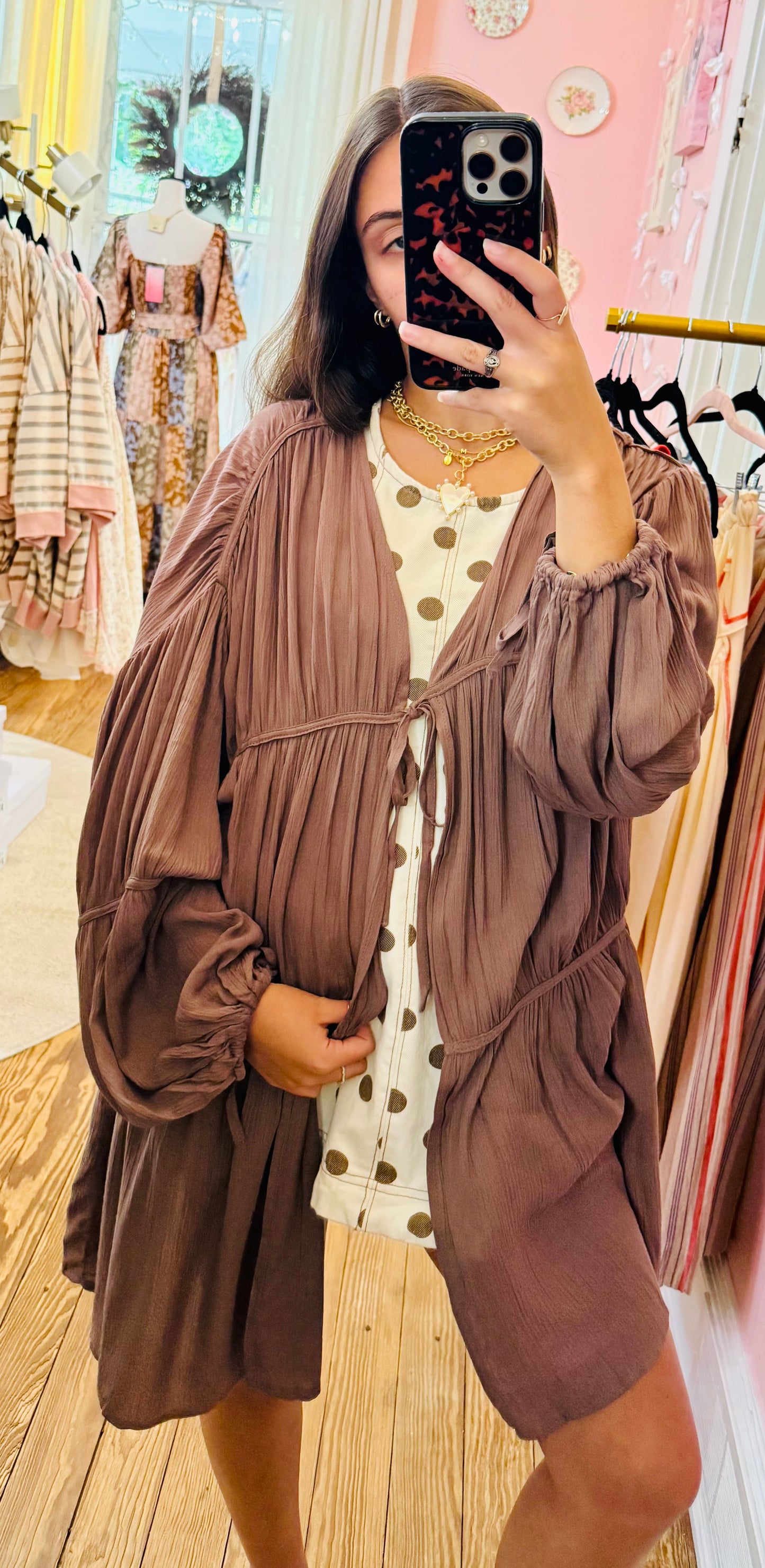 Brownie Boho Kimono